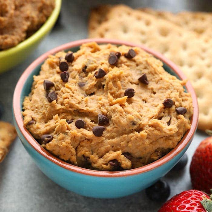 Secretly Healthy Cookie Dough Dip: 3 Guilt-Free Flavors You'll Love